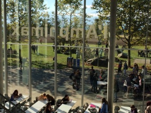 Université de Lausanne, Amphimax, 4 octobre 2016. Photo: Lucienne Peiry