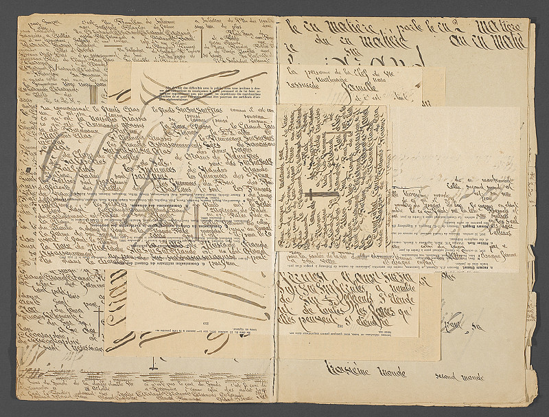 Cahiers écrits, dessinés, inimprimés